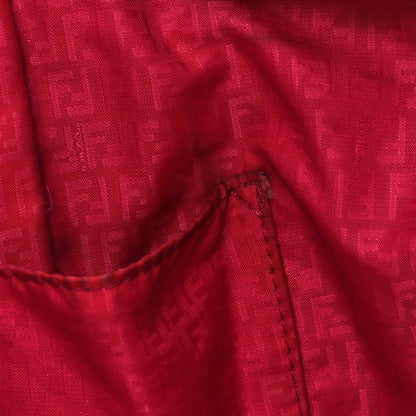 Fendi Zucca Spalmati Large Roll Tote Tobacco Fuxia 12 of 12