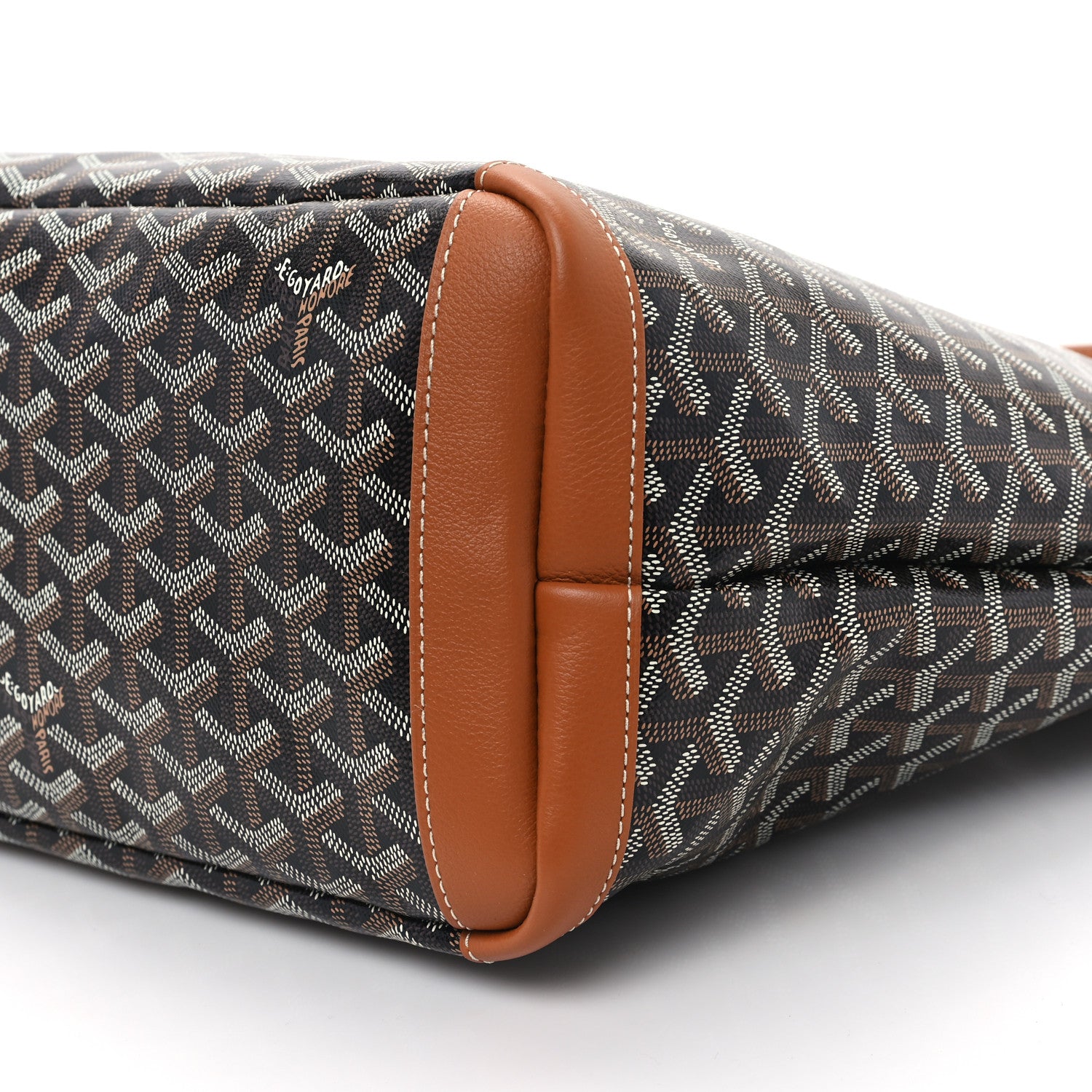 Goyard Goyardine Artois MM Black Gold 10 of 10