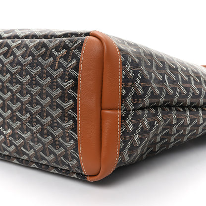 Goyard Goyardine Artois MM Black Gold 10 of 10