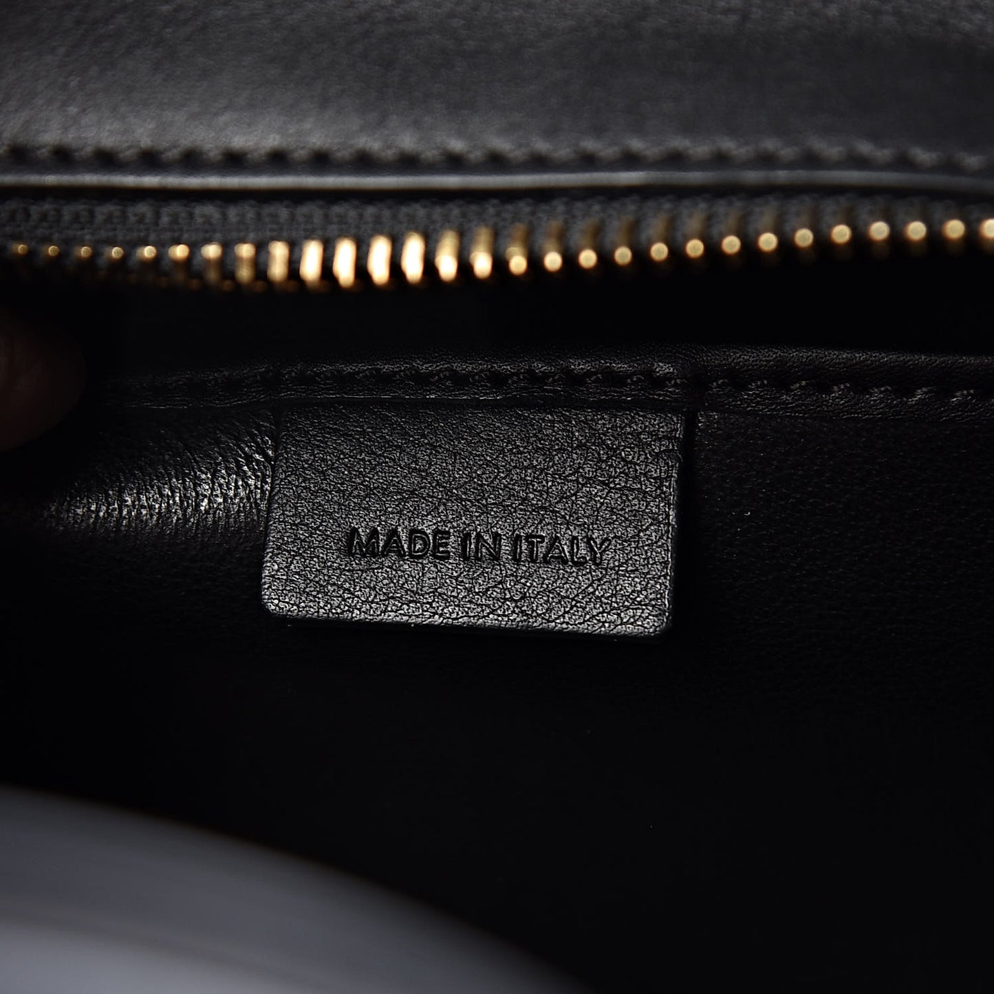 Smooth Calfskin Nano Luggage Black