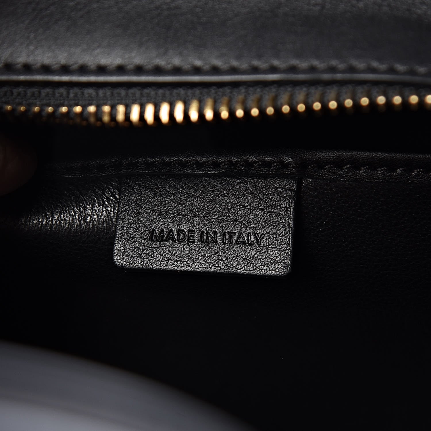 Celine Smooth Calfskin Nano Luggage Black 7 of 10
