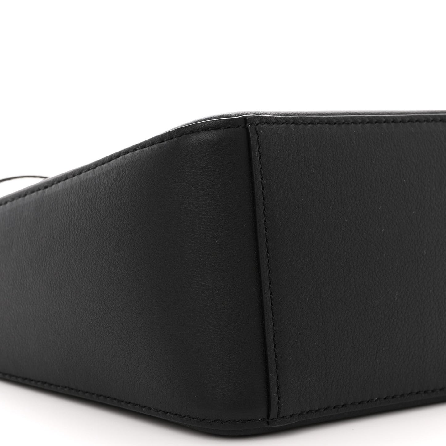 Calfskin Mini Hammock Hobo Black