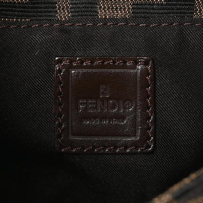 Fendi Zucca Mini Half Moon Baguette Tobacco 5 of 10