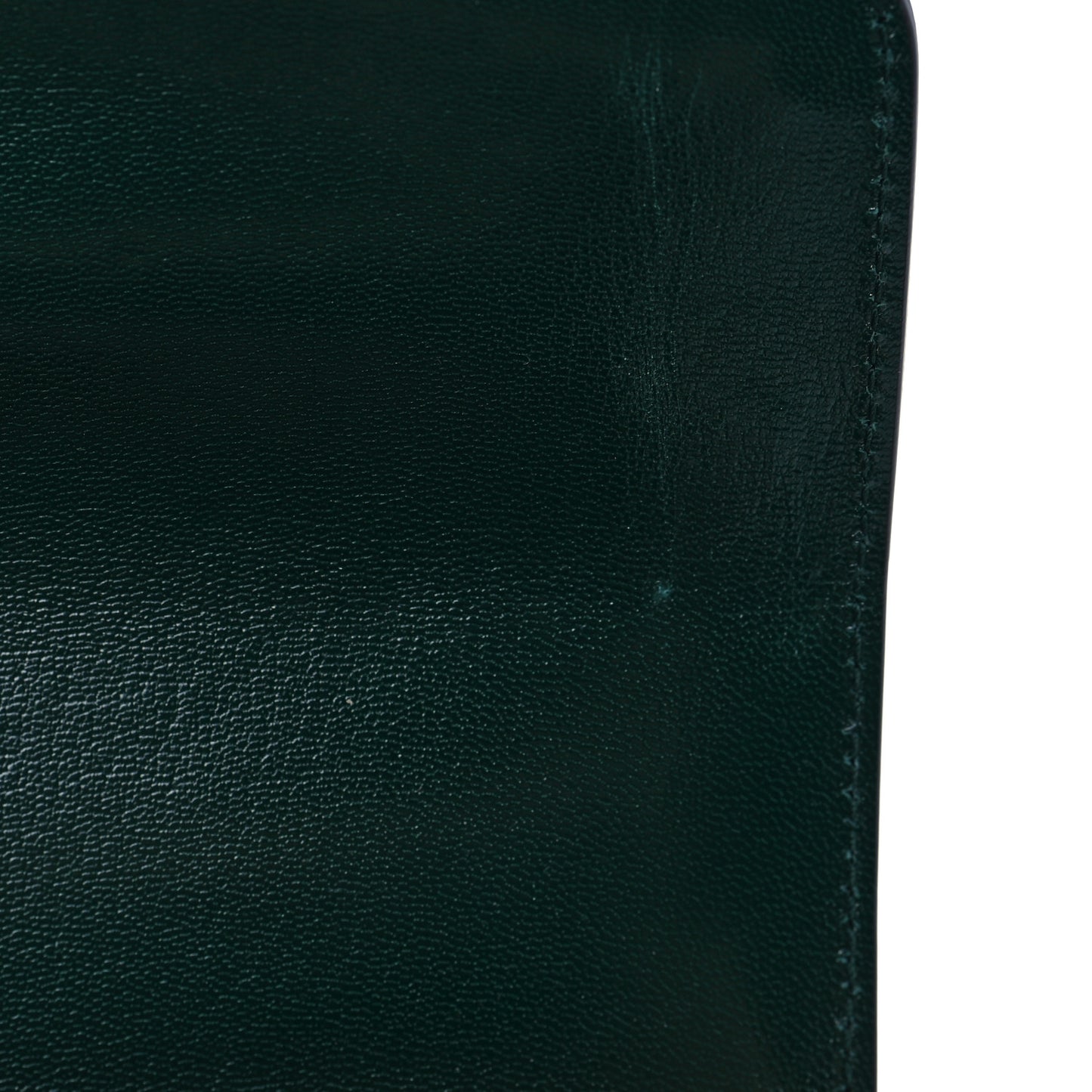 Wicker Calfskin Small Sylvie Top Handle Bag Naturale Green