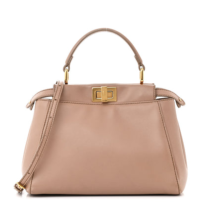 Fendi Nappa Mini Peekaboo Iconic Satchel Ratmusquet 1 of 15