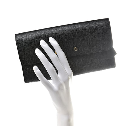 Louis Vuitton Empreinte Pont-Neuf Wallet Black 2 of 8