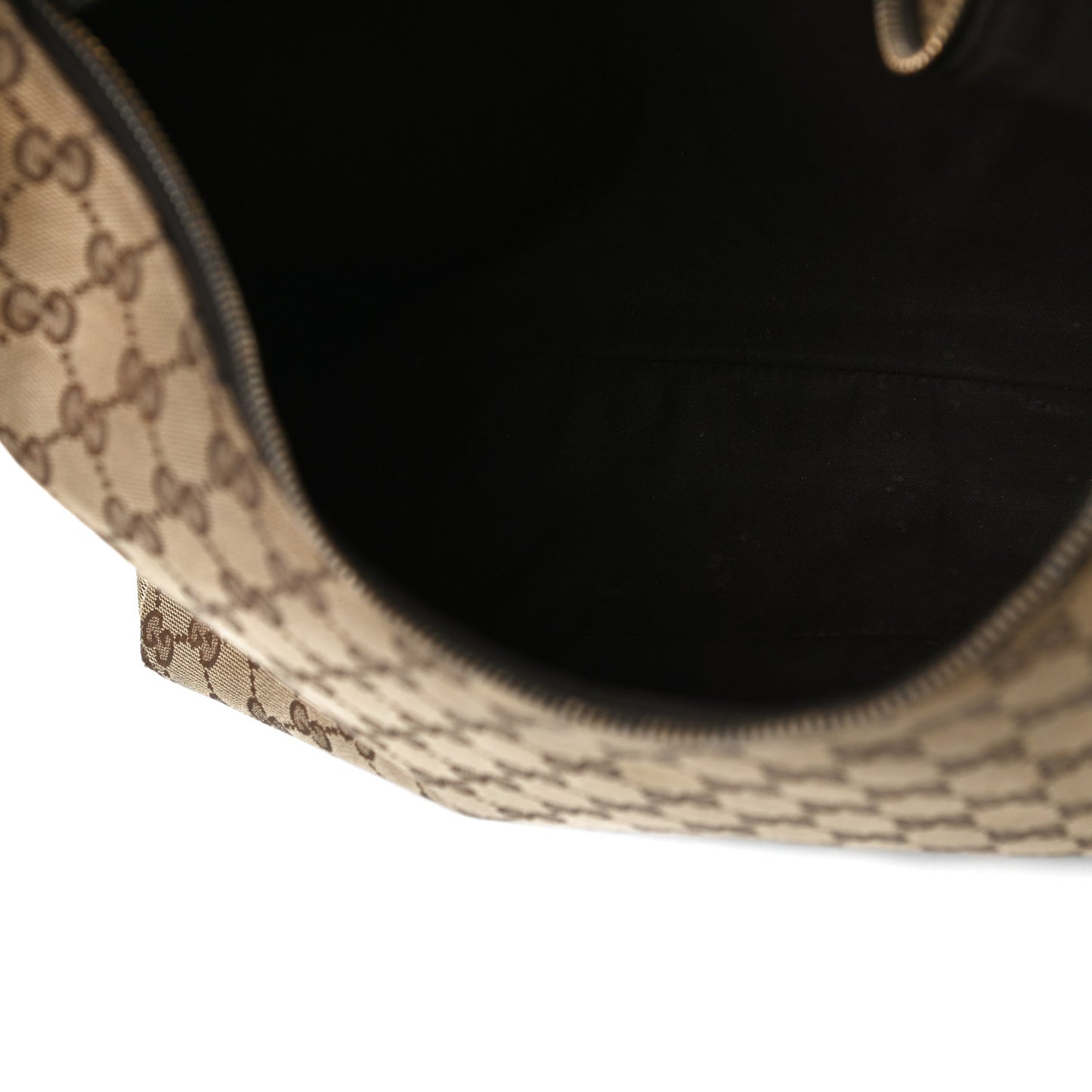 Monogram Medium Horsebit Chain Hobo Dark Brown
