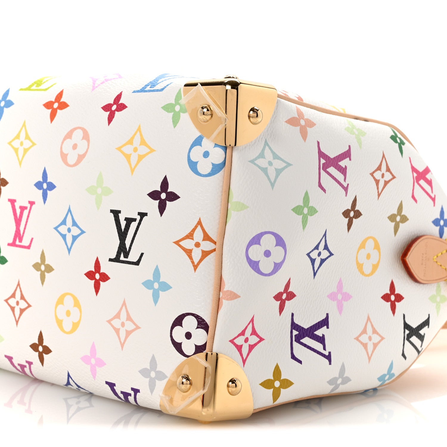 Louis Vuitton LV X TM Monogram Multicolor Speedy Bandouliere 25 White 9 of 10
