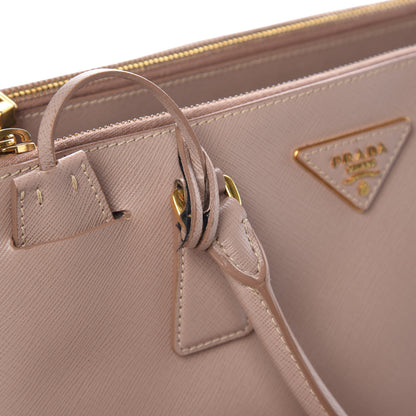 Prada Saffiano Small Galleria Double Zip Tote Cammeo 12 of 17