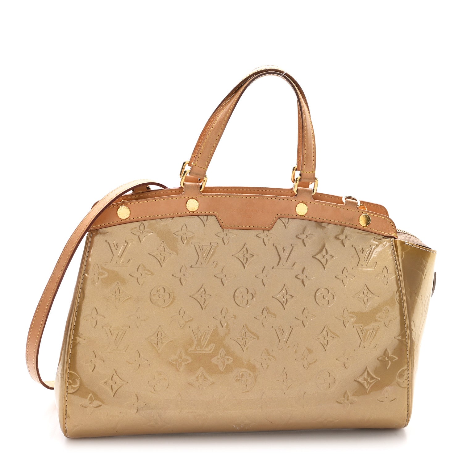 Louis Vuitton Vernis Brea MM Beige Poudre 1 of 10