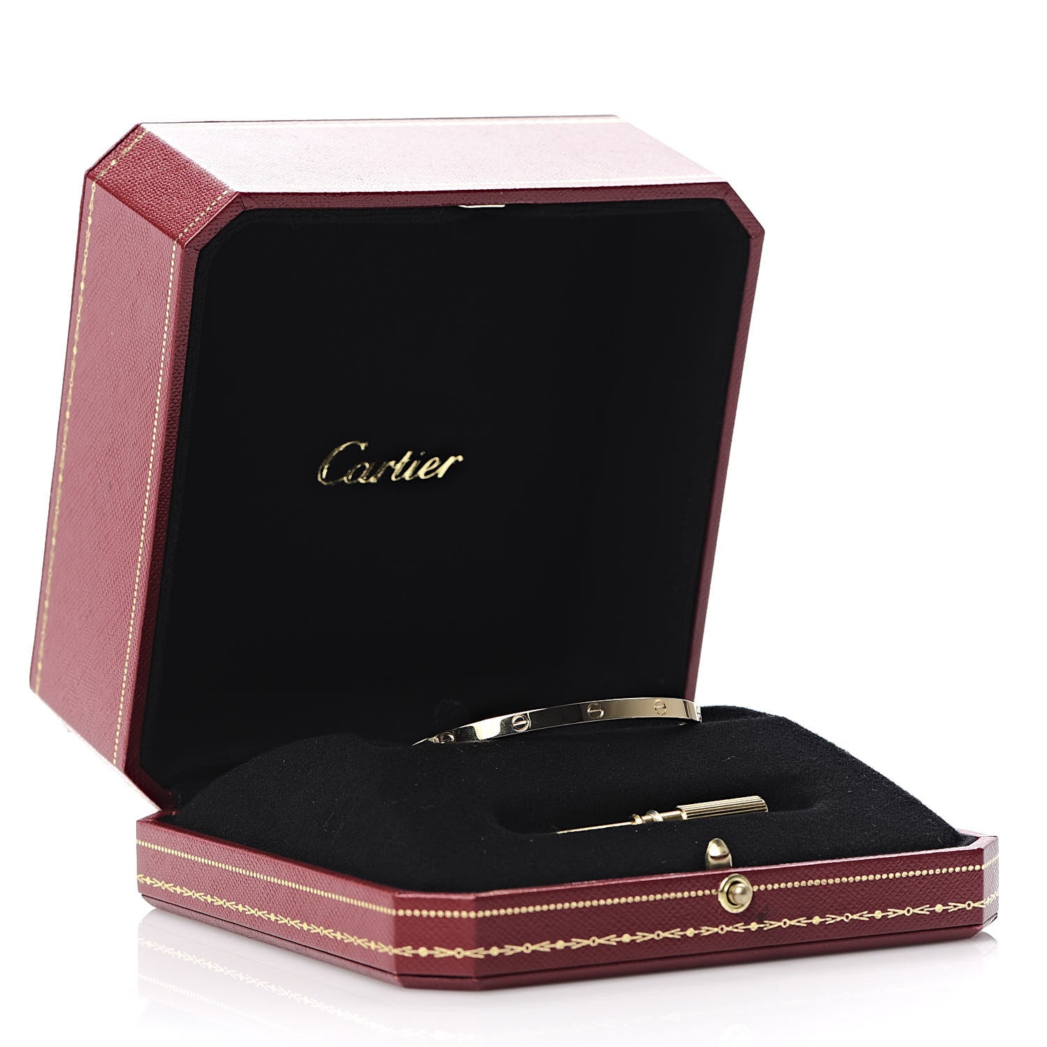 Cartier 18K Yellow Gold Small LOVE Bracelet 16 6 of 6