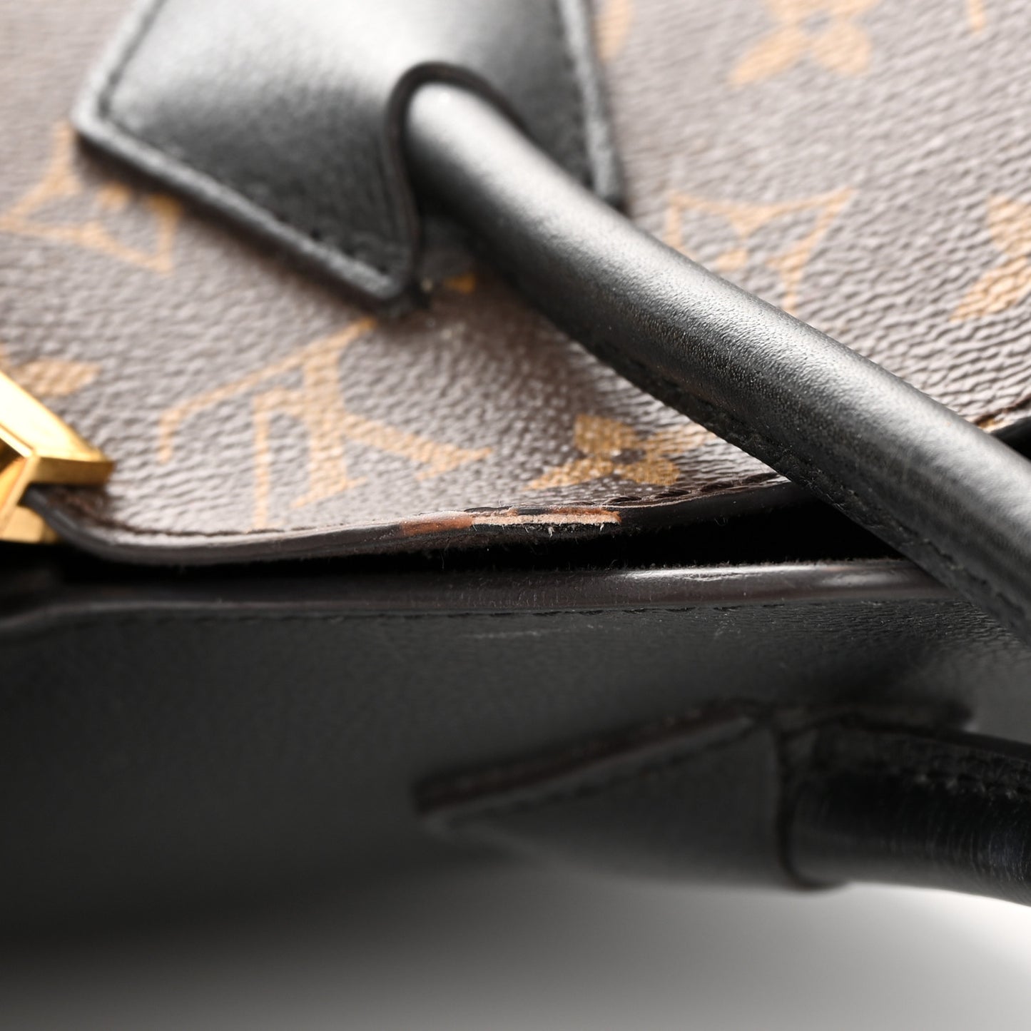 Calfskin Monogram Kimono Tote Black