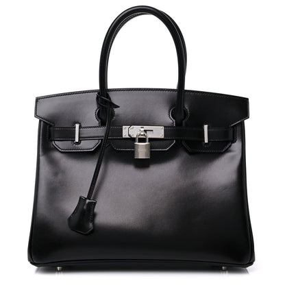 Hermes Box Birkin 30 Black 1 of 13