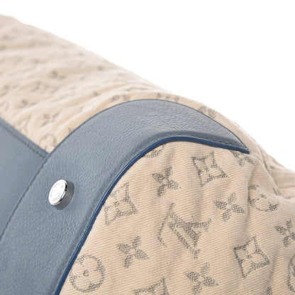 Louis Vuitton Denim Speedy Round GM Blue 11 of 14