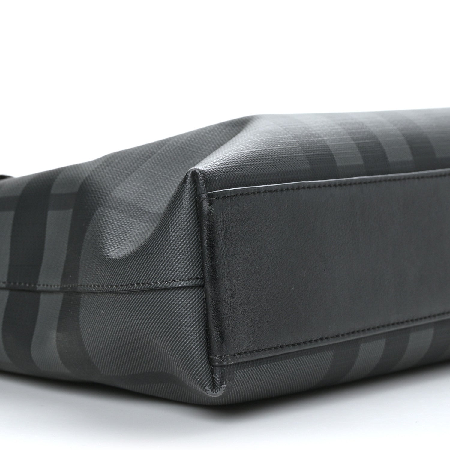 Burberry London Check Large Briefcase Black 7 of 9