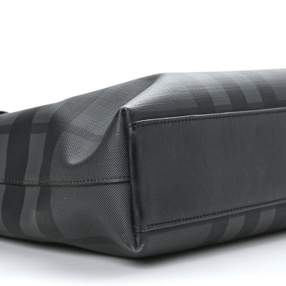 Burberry London Check Large Briefcase Black 7 of 9