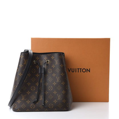 Louis Vuitton Monogram Neonoe MM Black 10 of 10