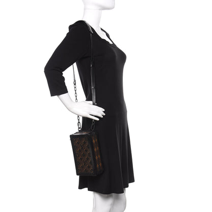 Louis Vuitton Monogram Tuffetage Vertical Soft Trunk 2 of 9