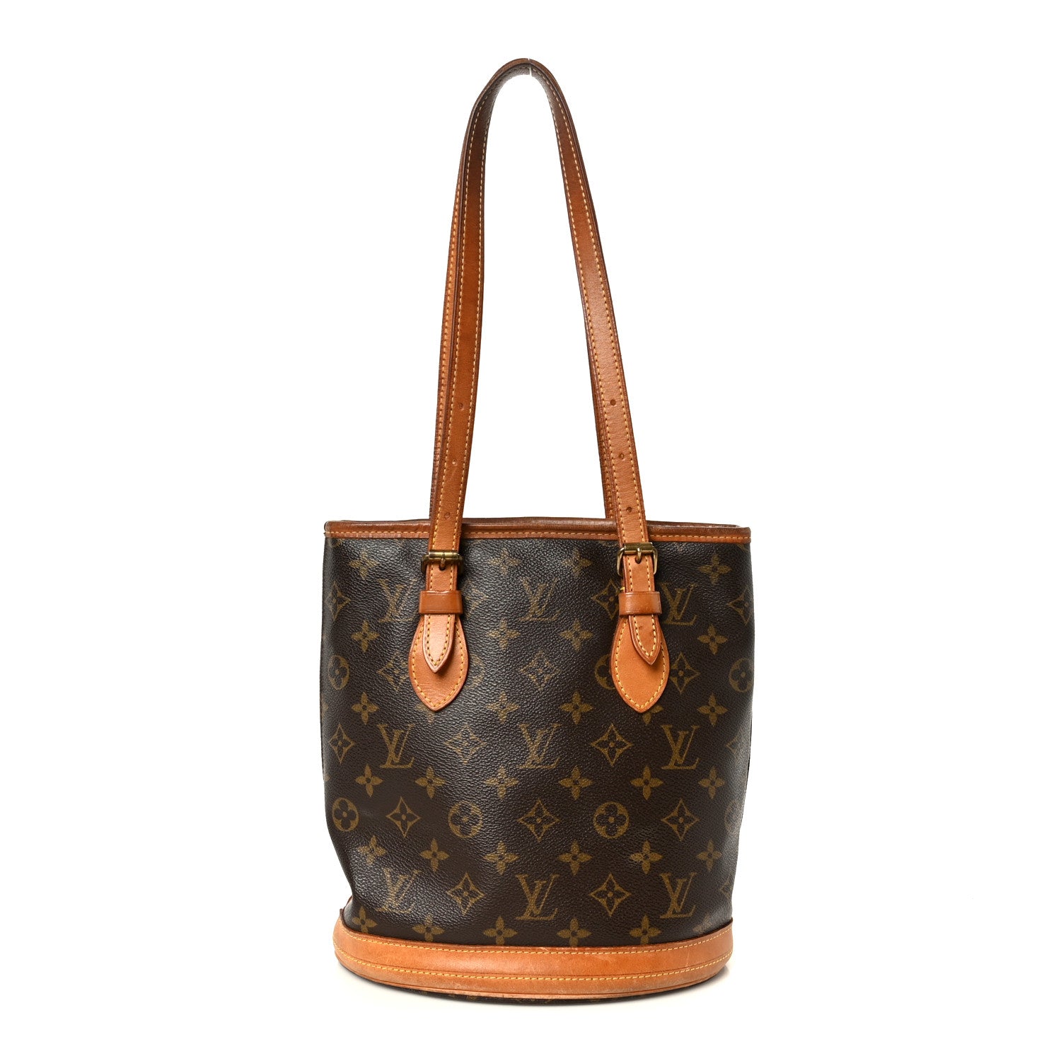 Louis Vuitton Monogram Petit Bucket 23 1 of 14