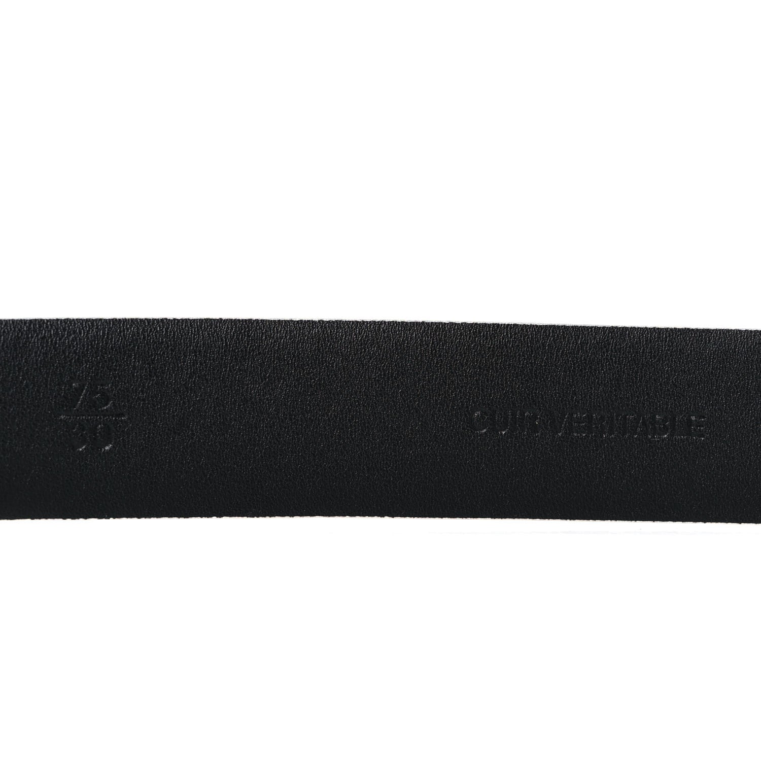 Chanel Calfskin Pearl Crystal CC Belt 75 30 White 5 of 7