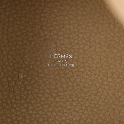 Hermes Taurillon Clemence Picotin Lock 22 MM Trench 6 of 9