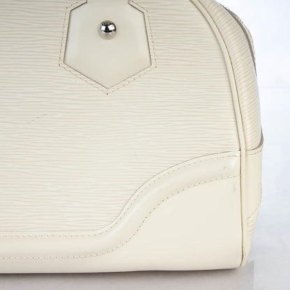 Louis Vuitton Epi Bowling Montaigne PM Ivory 8 of 8