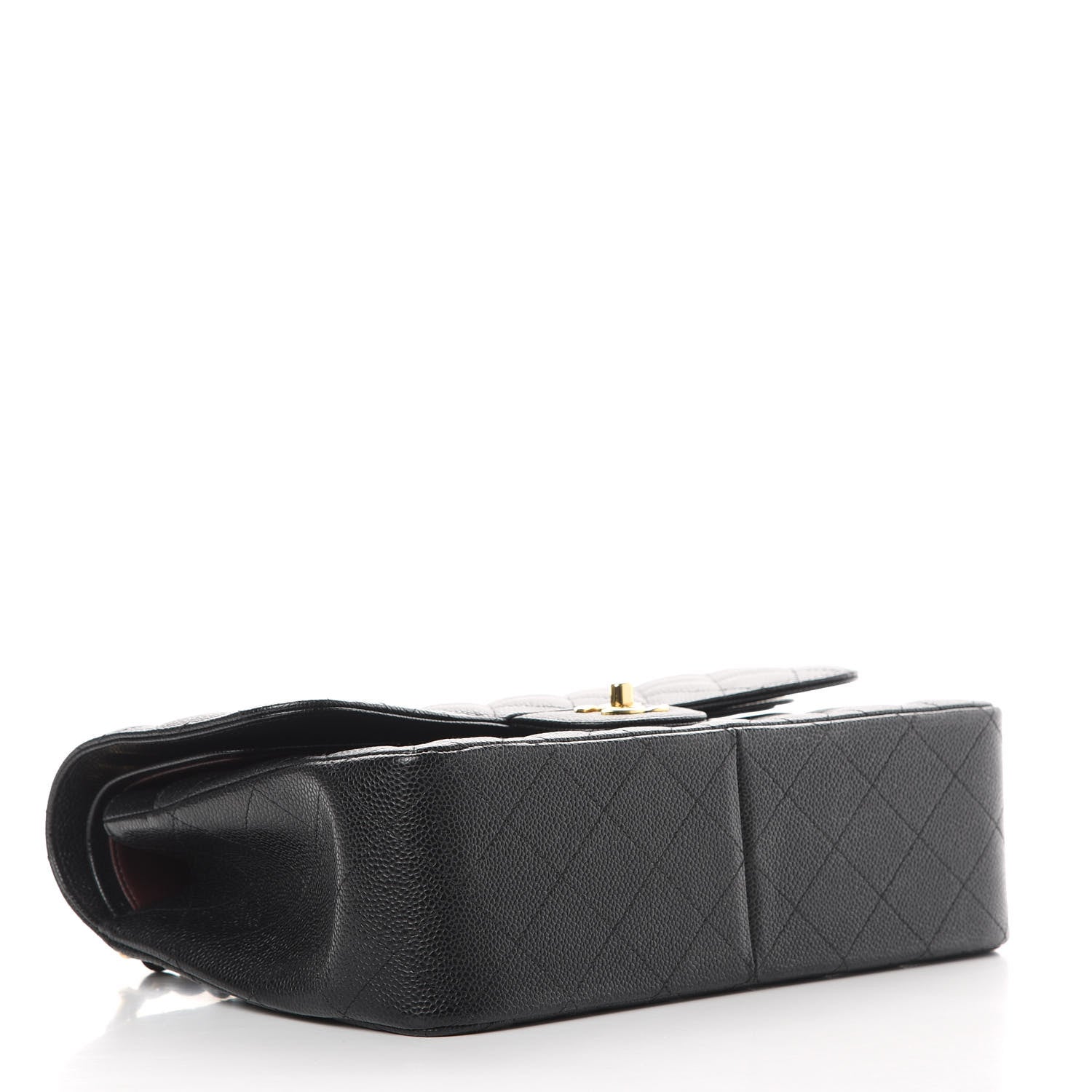 Chanel Caviar Quilted Jumbo Double Flap Black 4 of 12