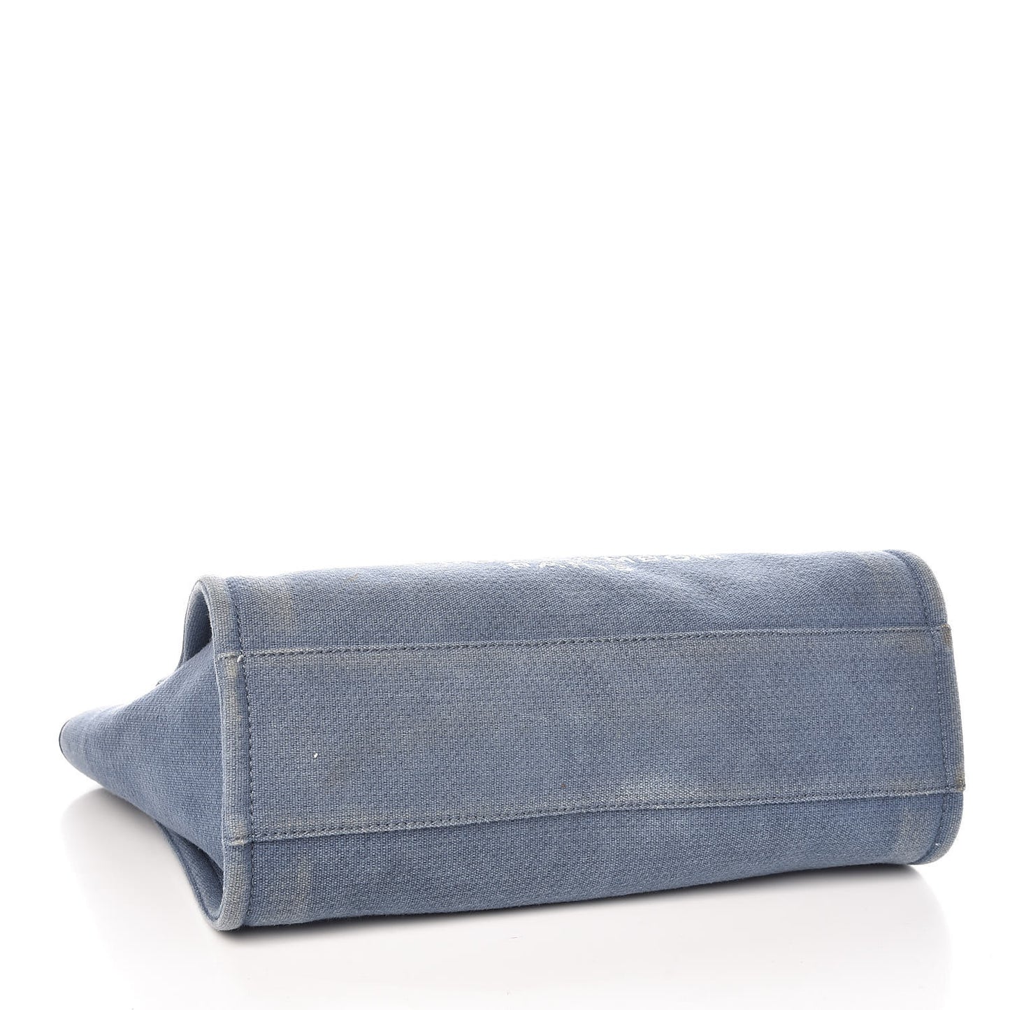 Canvas Small Deauville Tote Denim Blue