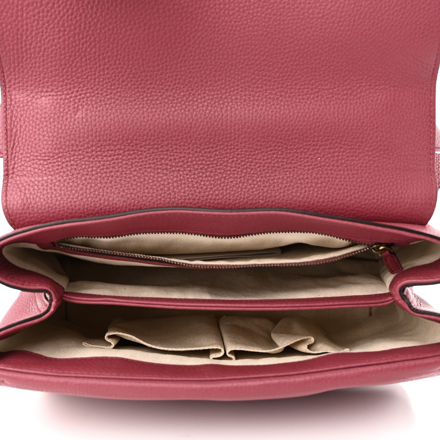 Gucci Cellarius Calfskin GG Marmont Shoulder Bag Dry Rose 5 of 11