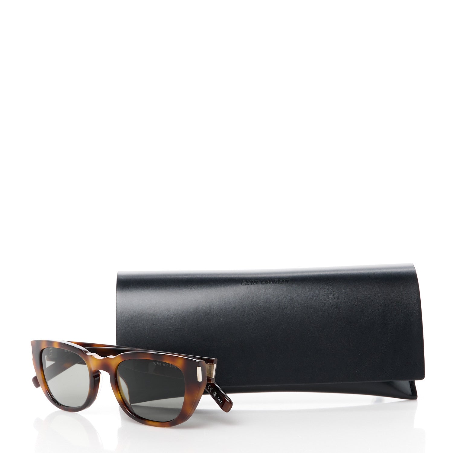 Saint Laurent Acetate SL SL601 Sunglasses Tortoise 9 of 9