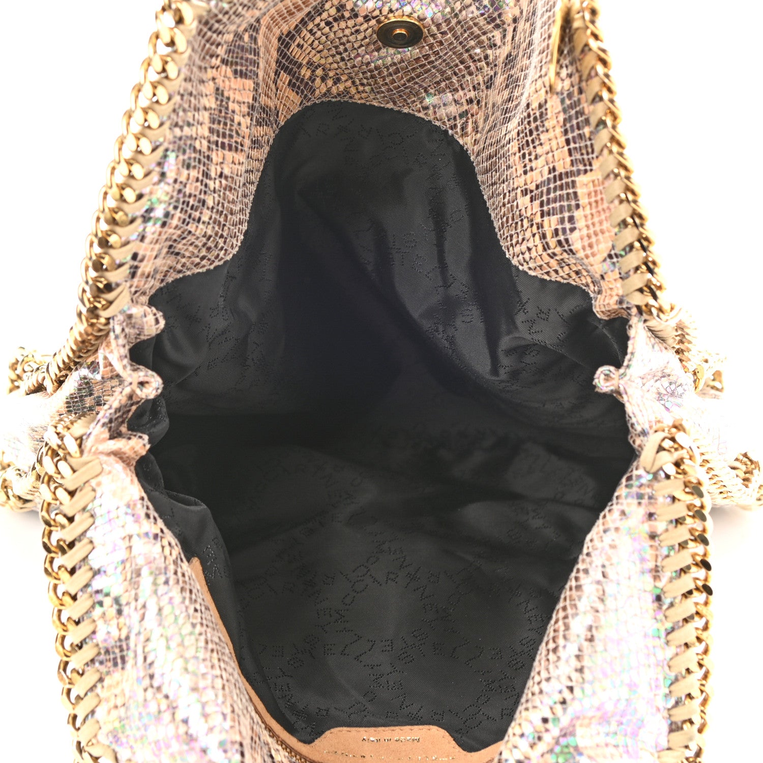 Stella McCartney Eco Python Oleographic Small Falabella Tote 5 of 9