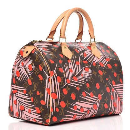 Louis Vuitton Monogram Jungle Dots Speedy 30 Sugar Pink Poppy 3 of 11