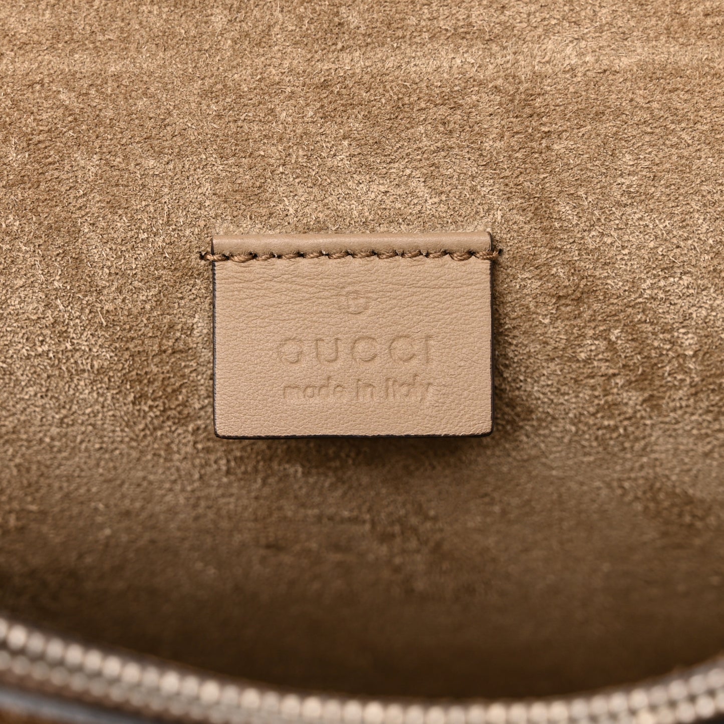 GG Supreme Monogram Lightning Embroidered Medium Dionysus Shoulder Bag Beige