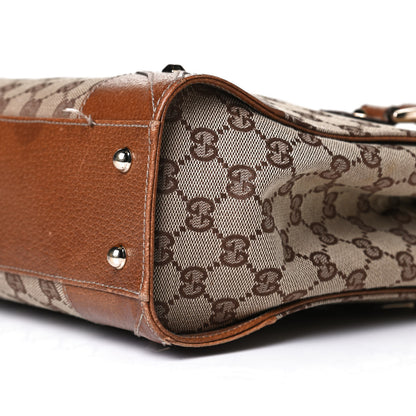 Gucci GG Monogram Tote Brown 10 of 13