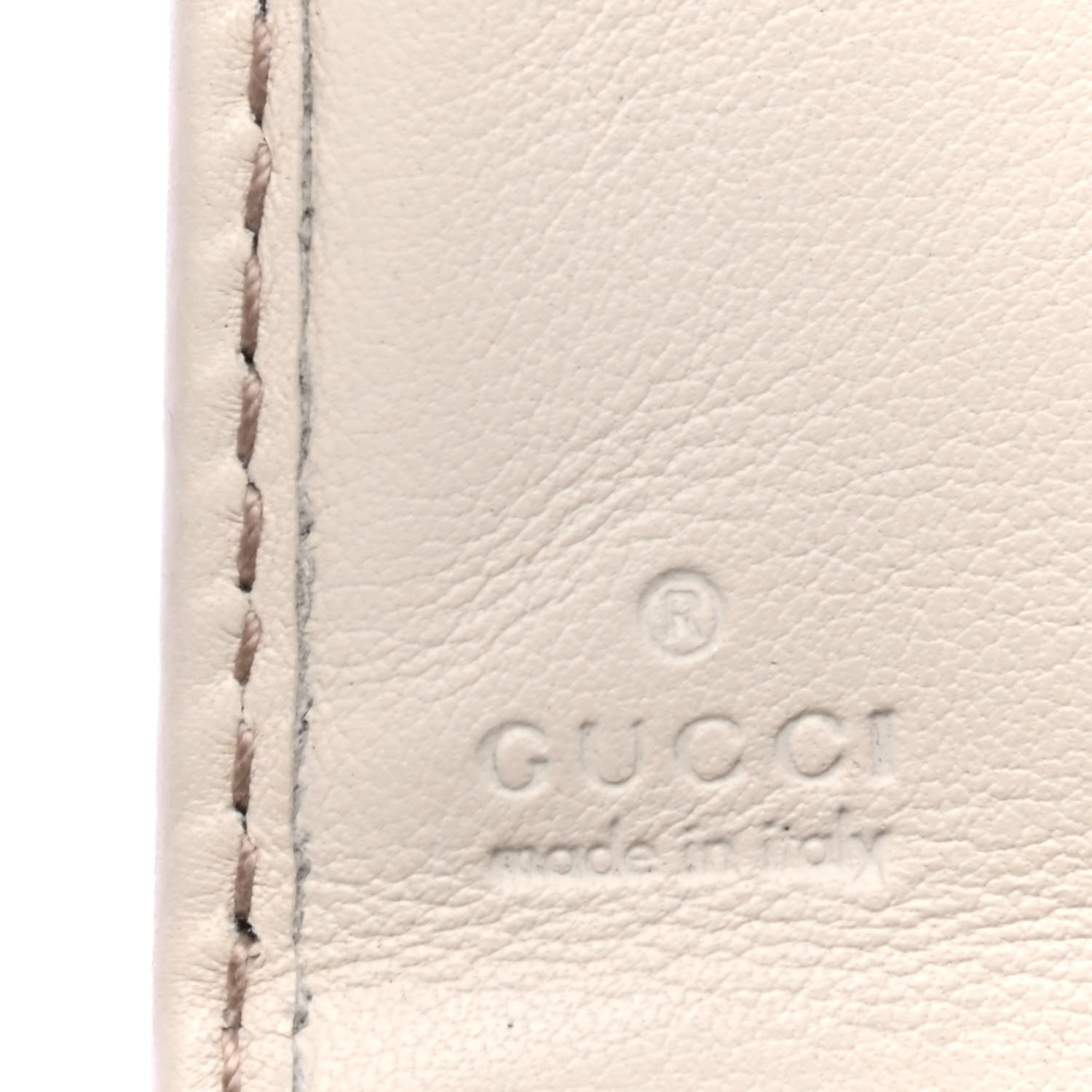 Gucci Monogram New Britt Continental Wallet Off White 4 of 5