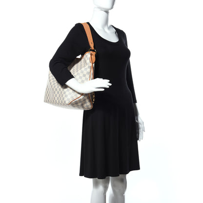 Louis Vuitton Damier Azur Delightful MM 2 of 10