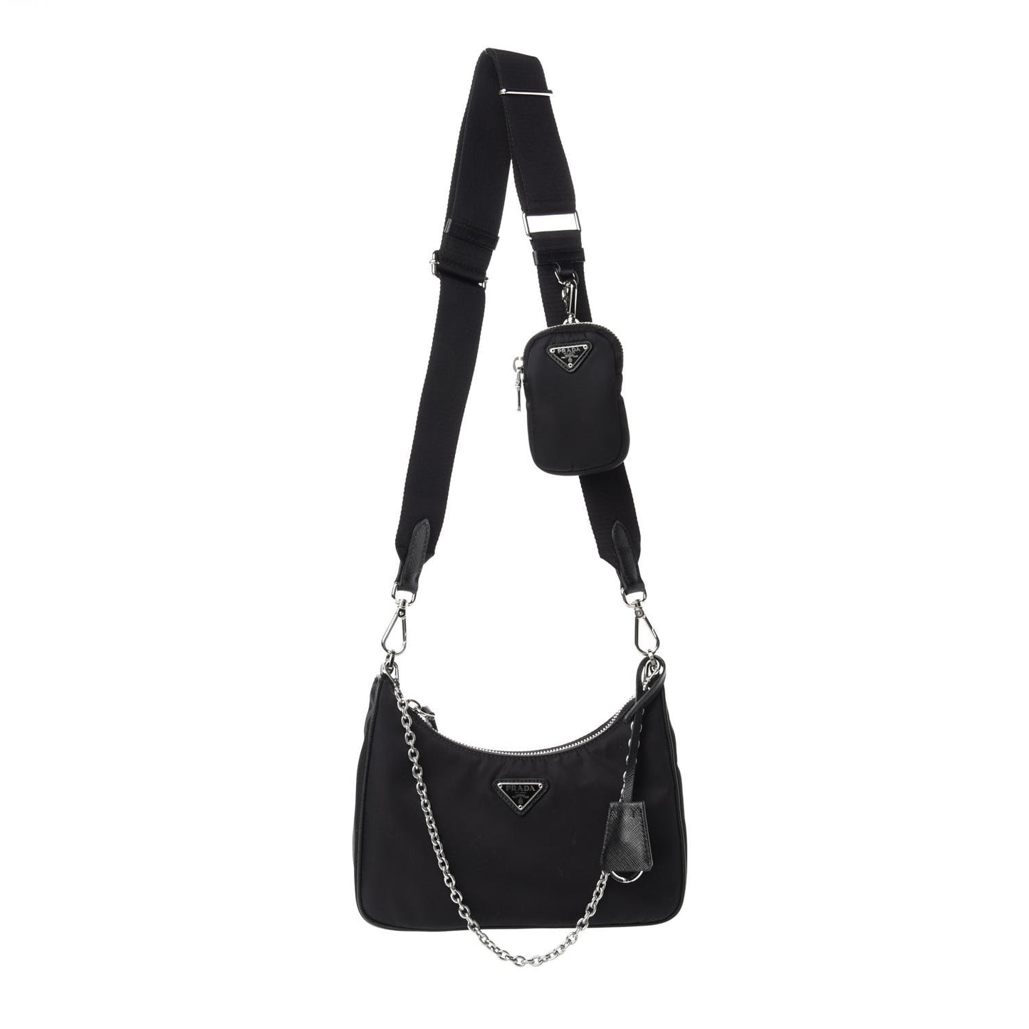 Nylon Re-Edition 2005 Shoulder Bag Black