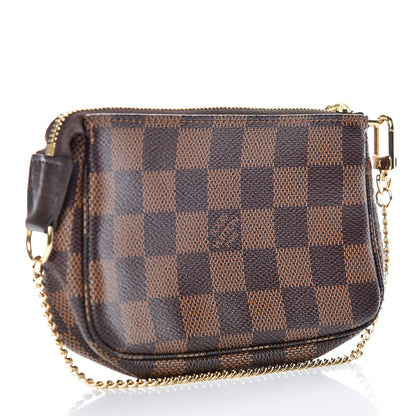 Louis Vuitton Damier Ebene Mini Pochette Accessories 3 of 11