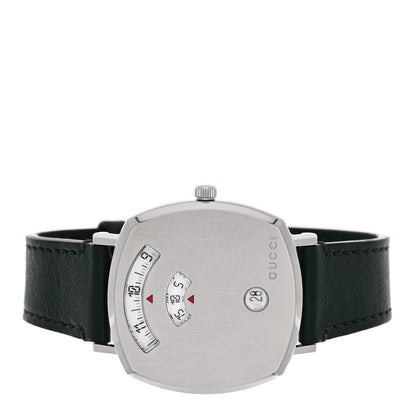 Gucci Stainless Steel Calfskin 35mm Grip Quartz Watch Green 2 of 4