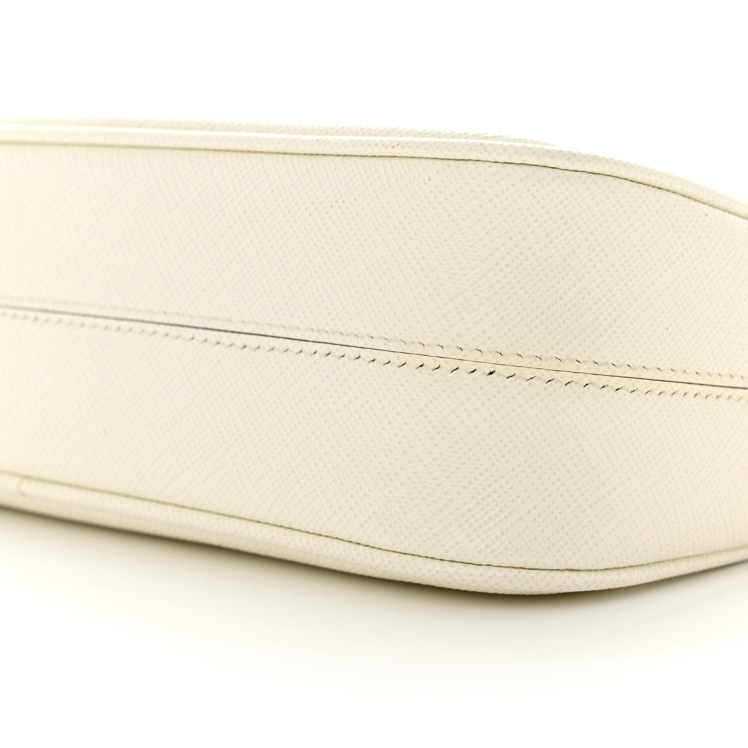 Prada Saffiano Re-Edition 2005 Shoulder Bag White 9 of 9