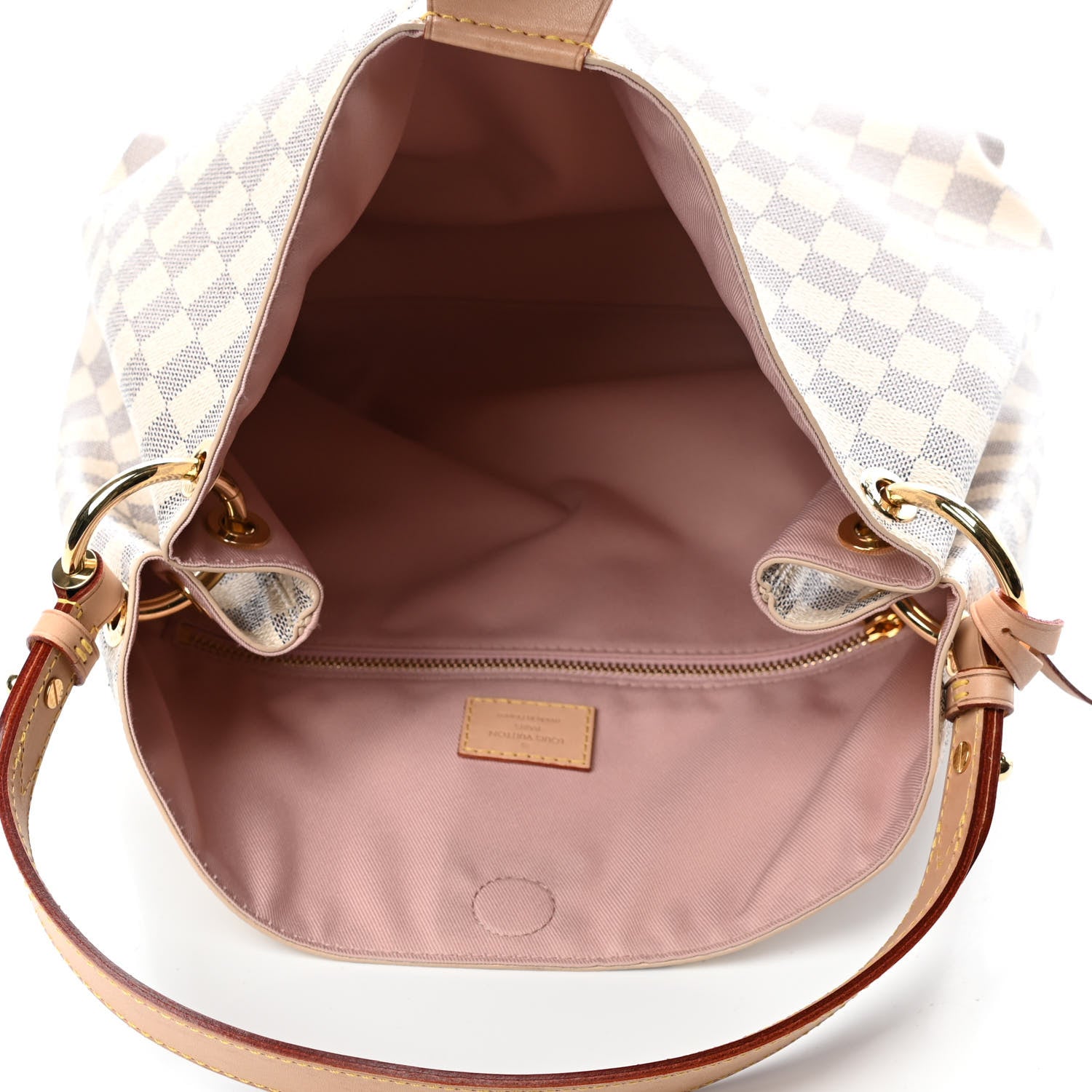 Louis Vuitton Damier Azur Graceful PM Rose Ballerine 4 of 4