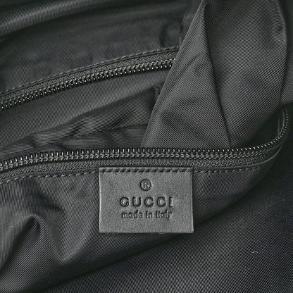Gucci Techno Canvas Web Single Buckle Backpack Black 5 of 10