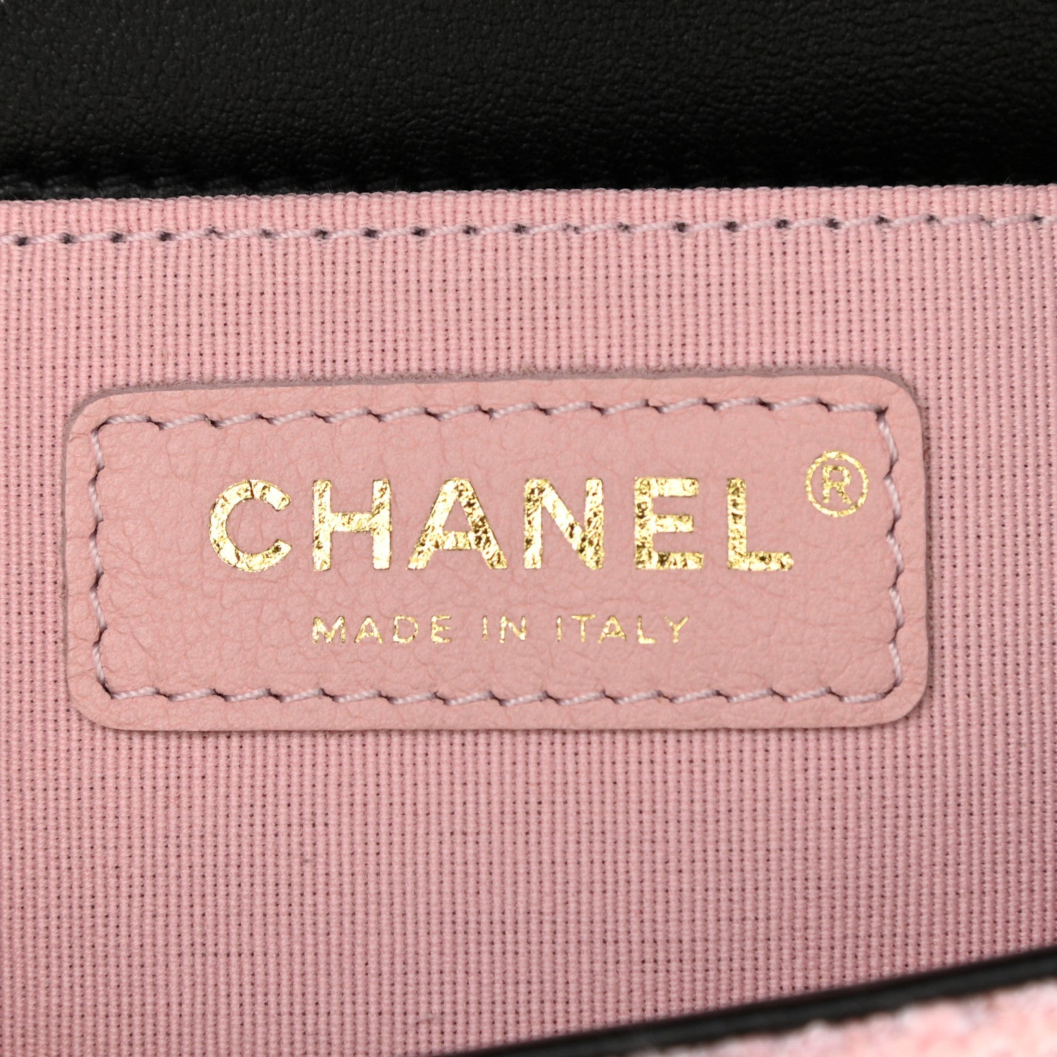 Chanel Tweed Braided Calfskin Mini My Own Frame Flap Pink Black 6 of 9