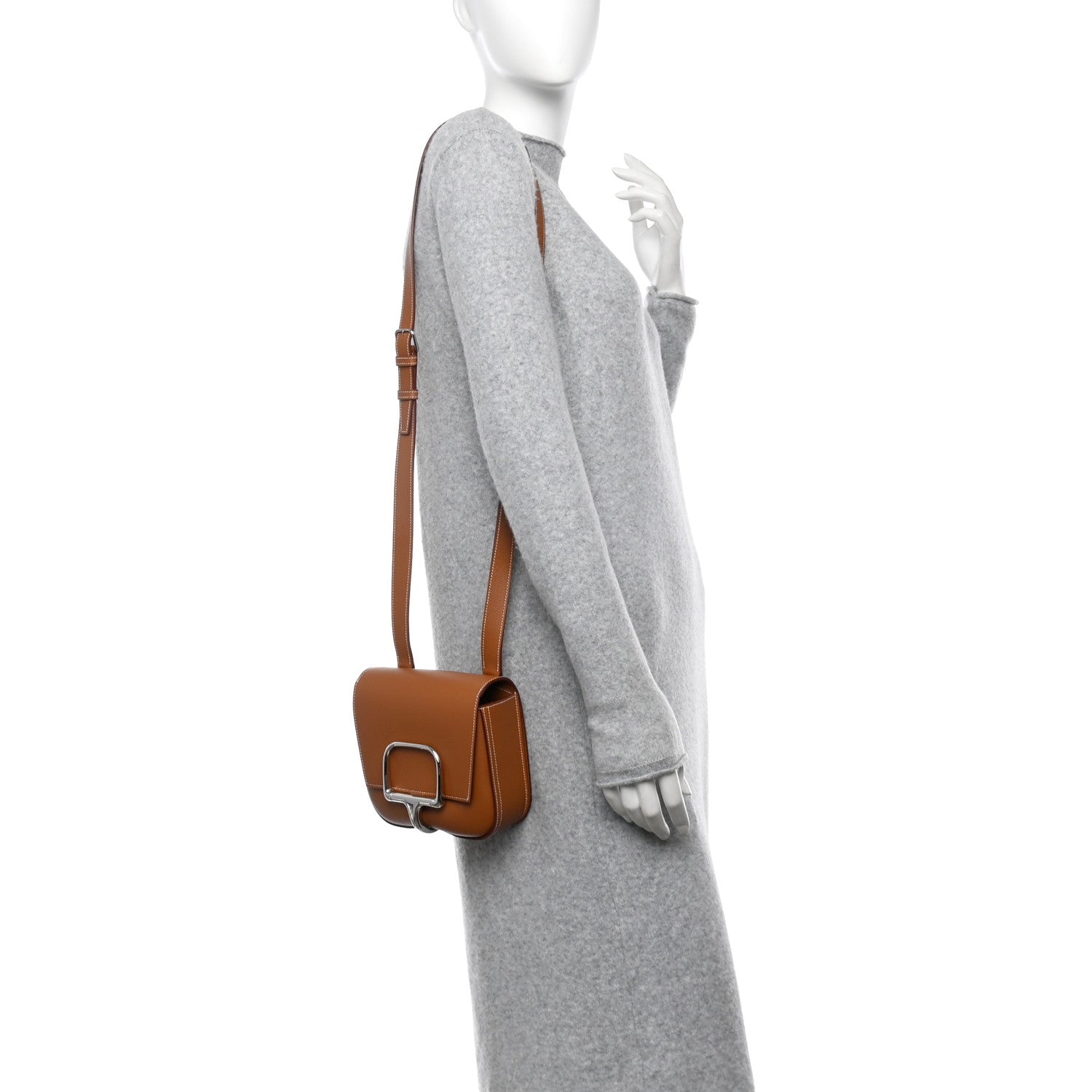 Hermes Epsom Mini Della Cavalleria Gold 2 of 11