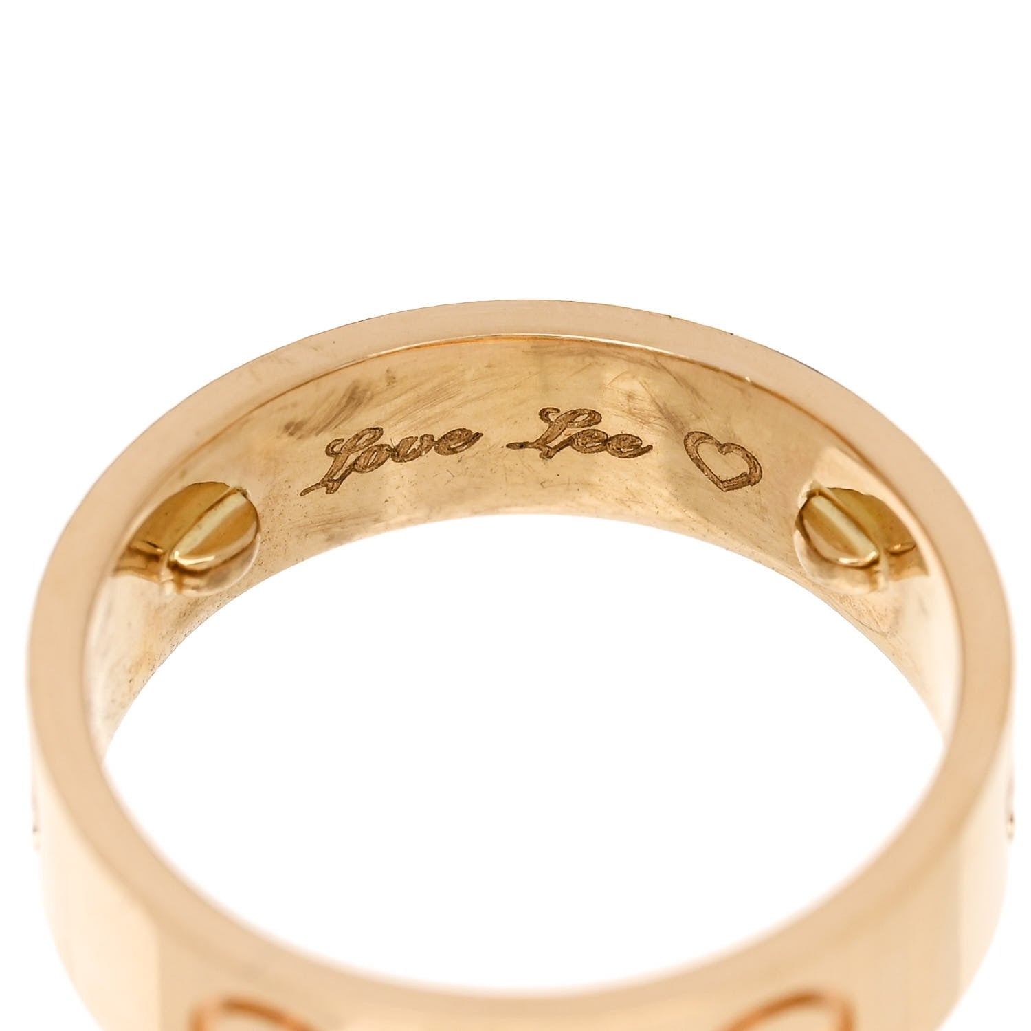 Cartier 18K Yellow Gold 5.5mm LOVE Ring 50 5.25 5 of 6