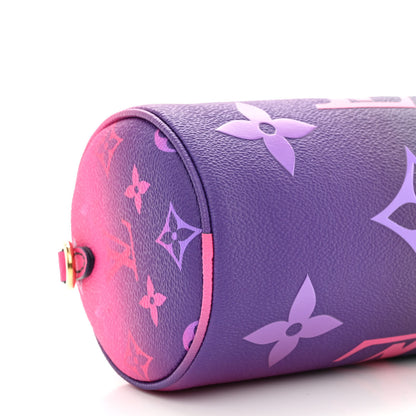 Louis Vuitton Monogram Giant Spring In The City Papillon BB Midnight Fuchsia 9 of 10