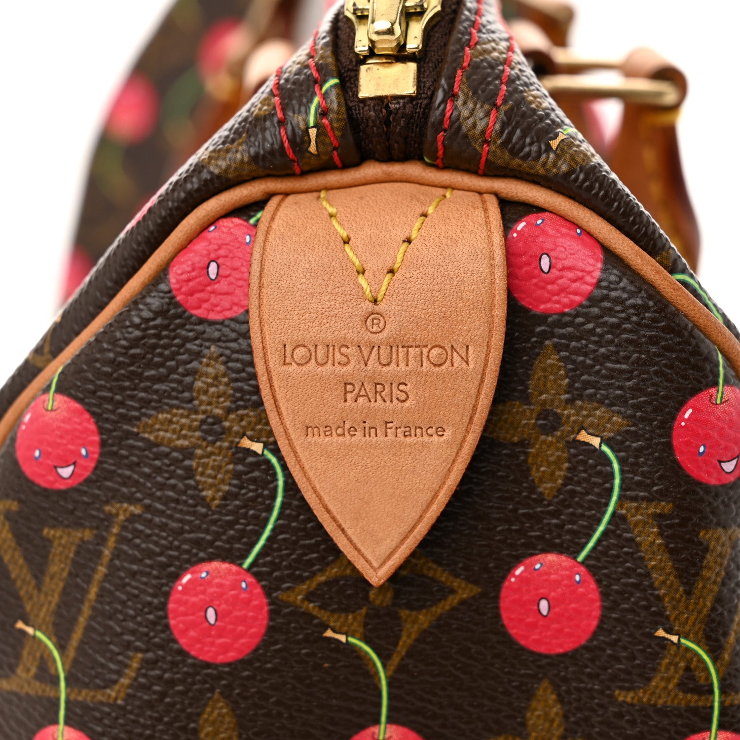 Louis Vuitton Monogram Cerises Speedy 25 6 of 10