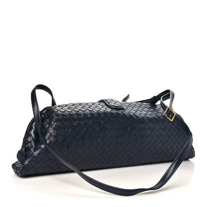 Bottega Veneta Nappa Intrecciato Maxi The Lauren 1980 Clutch Midnight 4 of 11