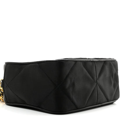 Chanel Satin Quilted Tassel Camera Case Black 10 of 14