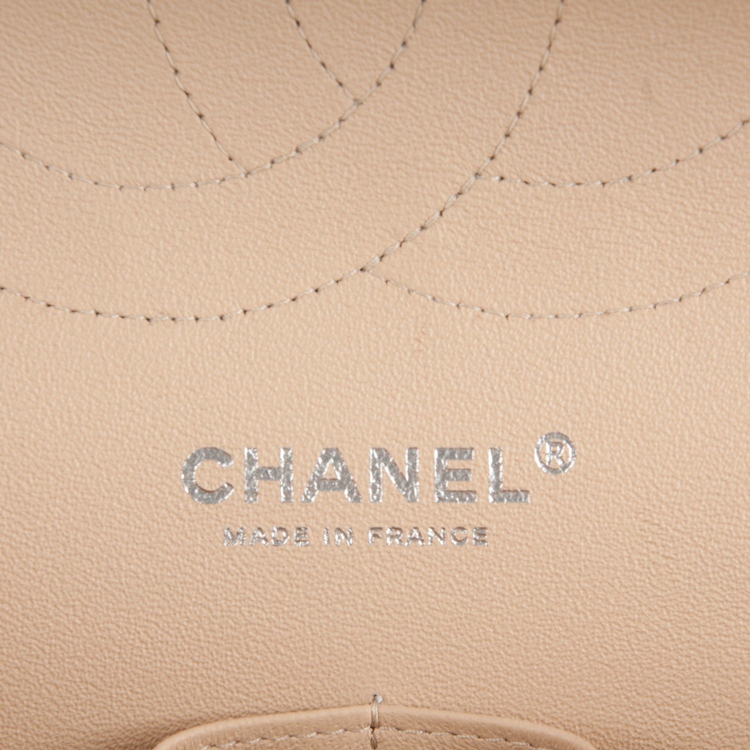 Chanel Caviar Quilted Jumbo Double Flap Beige Clair 6 of 8